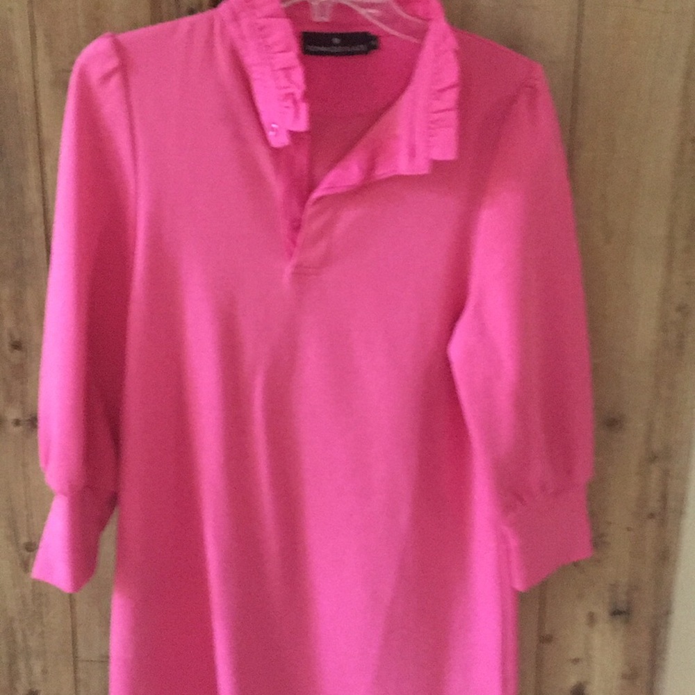 Tuckernuck Pomander Place ruffle collar dress
